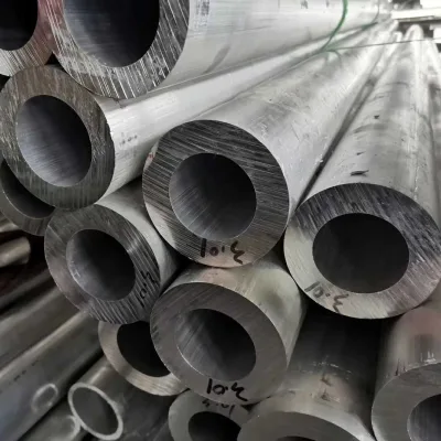 Seamless alloy thick walled aluminum tube