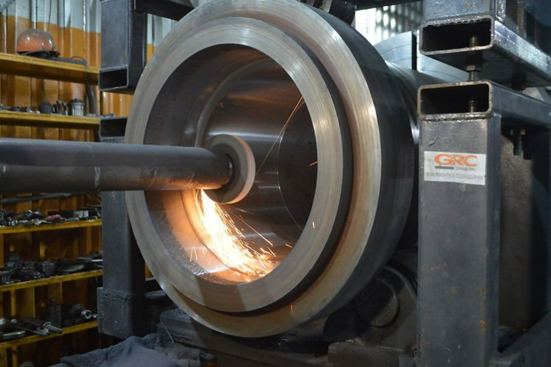 Large boring machining