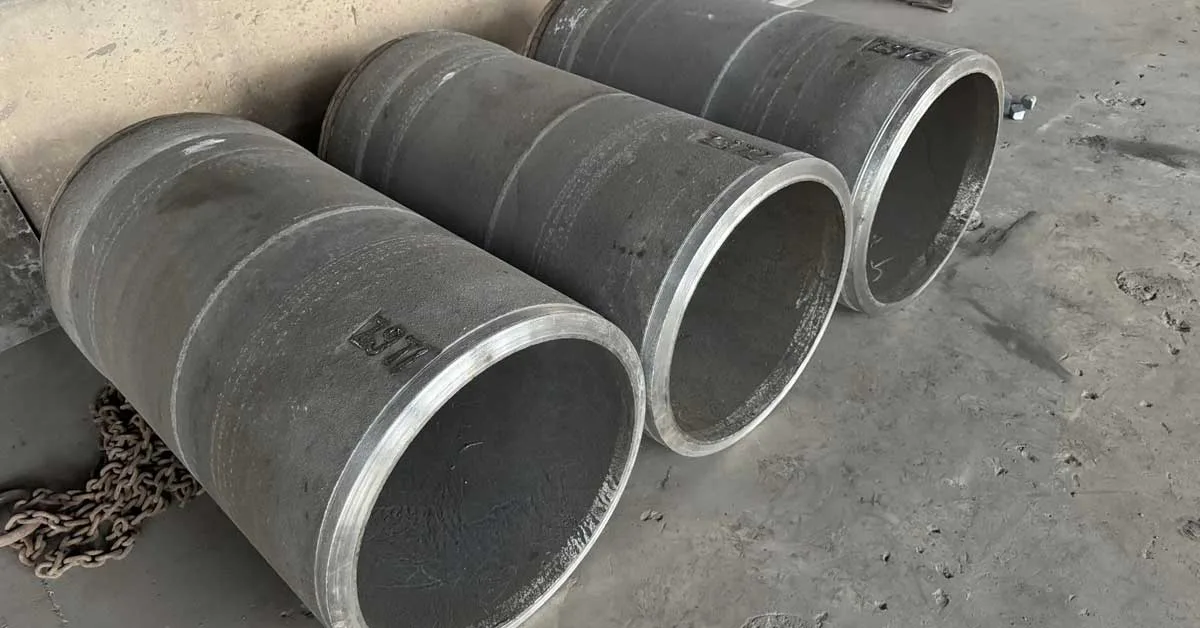 Centrifugal casting pipe
