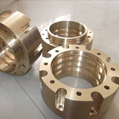 Custom aluminum bronze oil cap