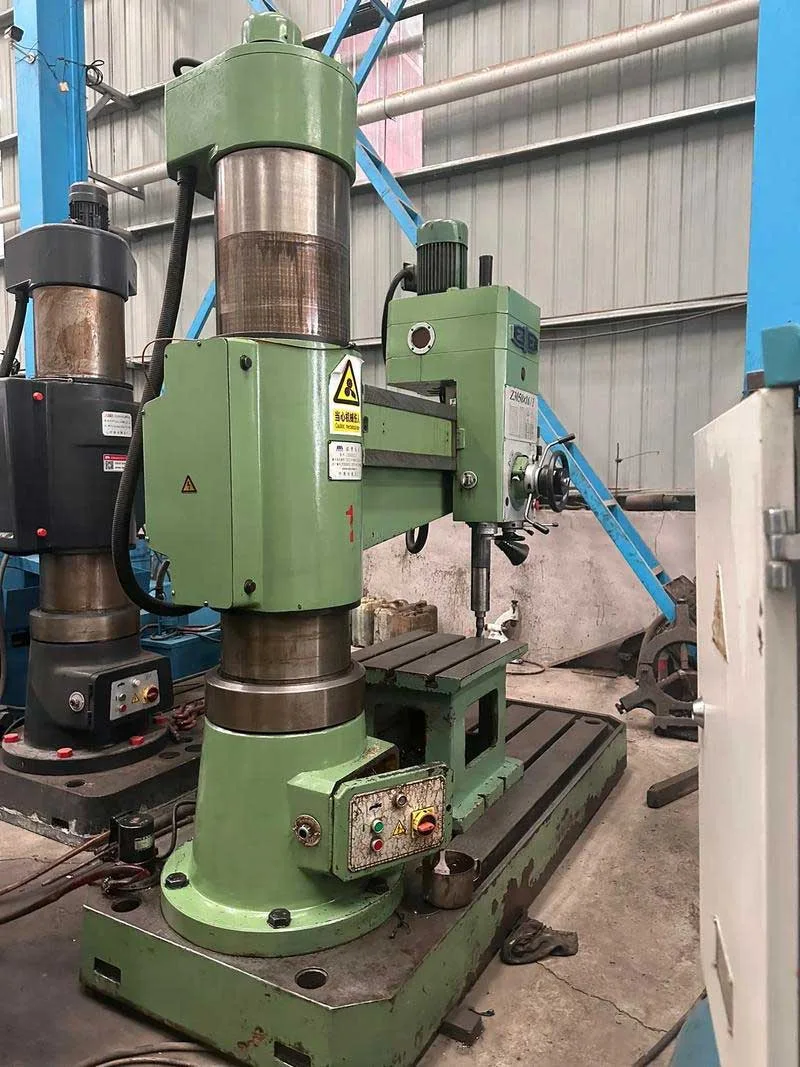 Drilling machine processing