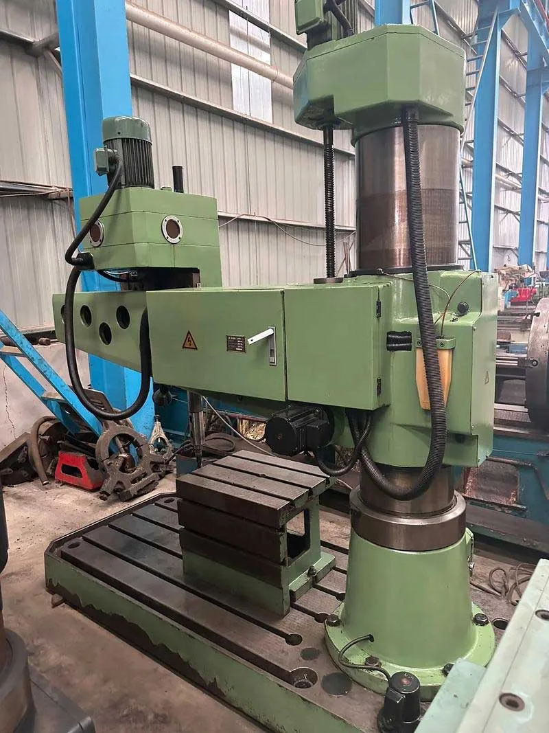 Drilling machine processing