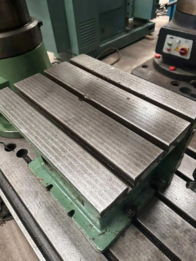 Drilling machine processing