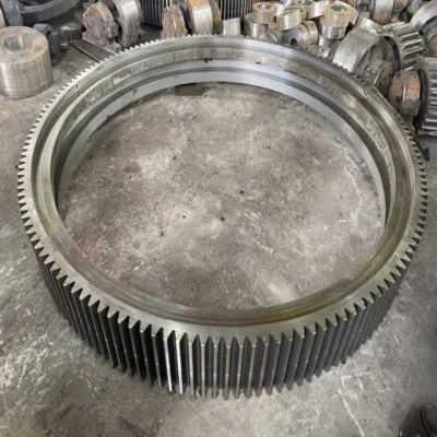 Internal gear ring vertical milling machine processing