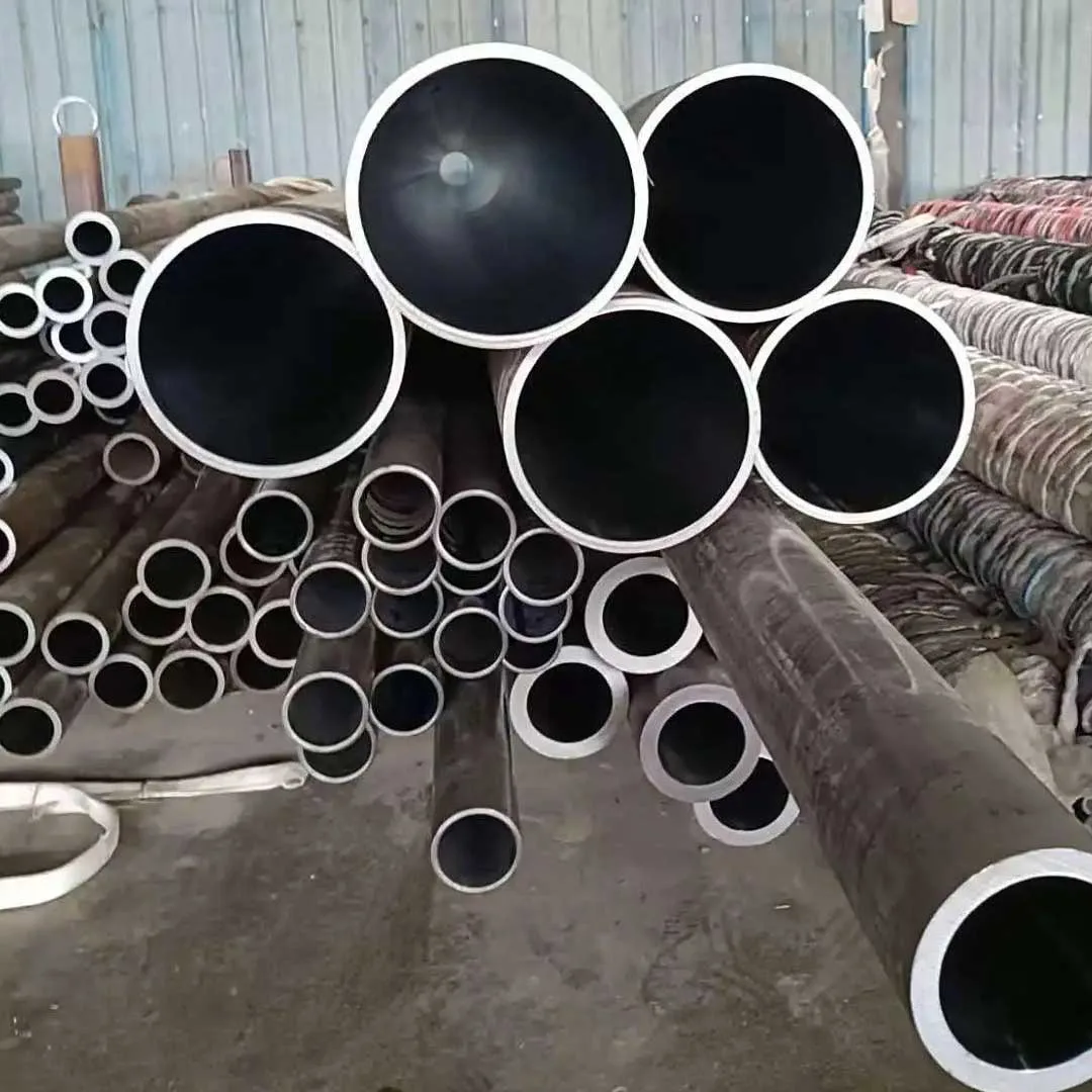 Internally polished honed pipe