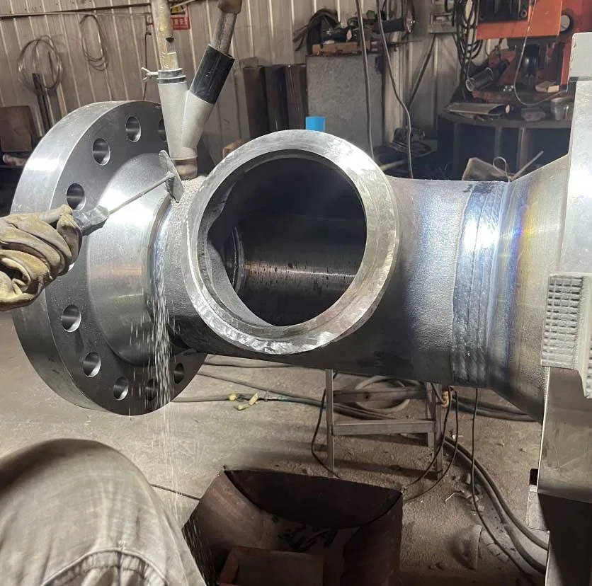 Large stainless steel welded components