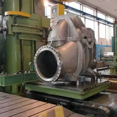 Machining of the pump body