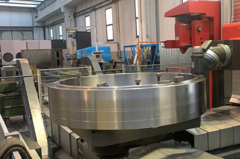 Raymond mill grinding ring processing