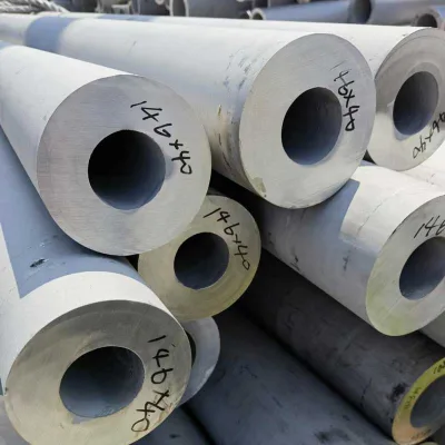 Thick walled stainless steel pipe