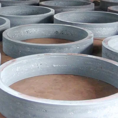 Titanium alloy forging ring
