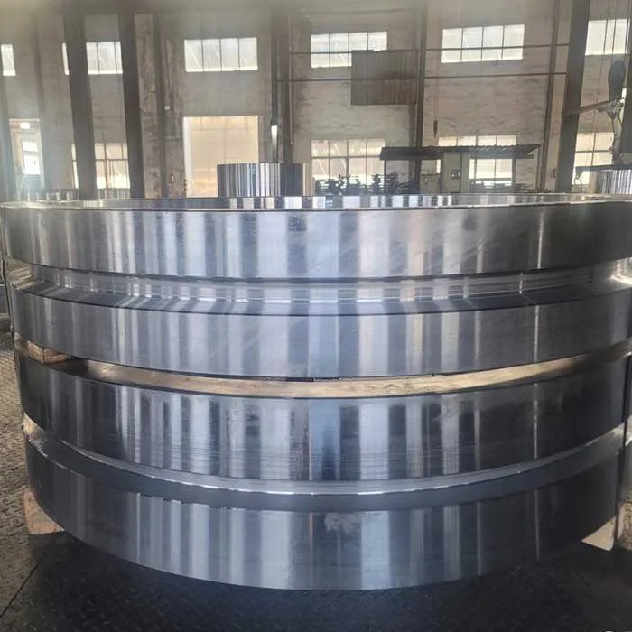 Ring forgings, gear blanks, forged flanges, forged rolling rings