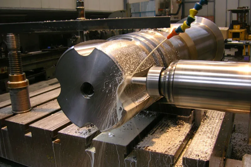 Metal material grinding machine processing