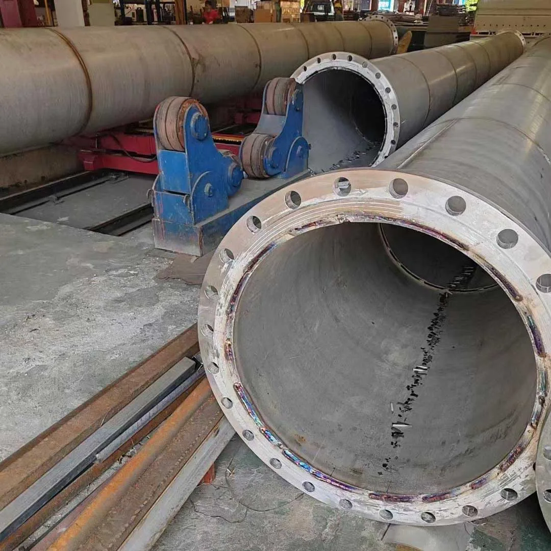 Large stainless steel welded components