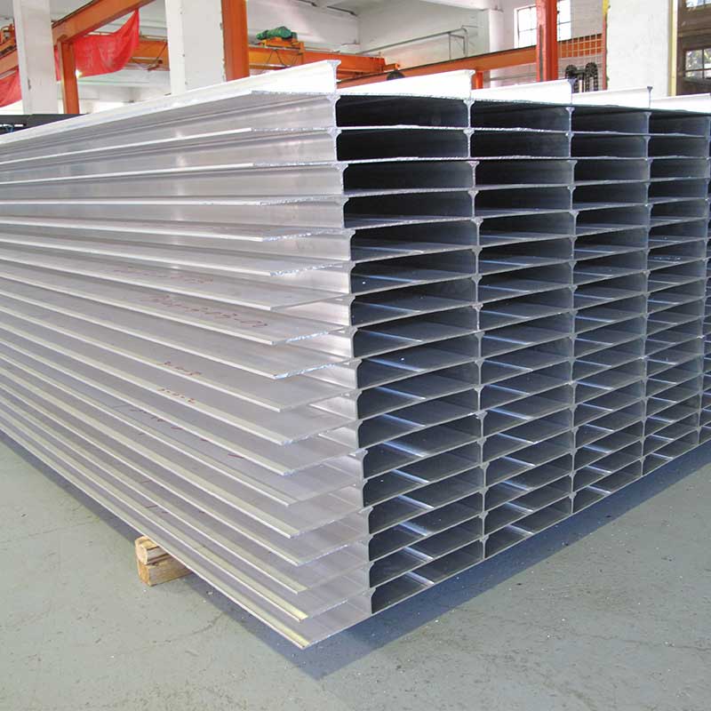 Ribbed Aluminum Plate